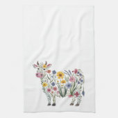 Aquarellfarbene Wildblumen in Form einer Niedliche Geschirrtuch (Vertikal)