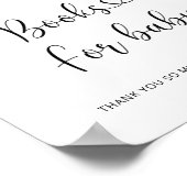 Aquarellfarbene Winterbücher für Kinder Poster (Ecke)