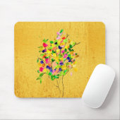 Aquarellfarbener Baum Mousepad (Mit Mouse)