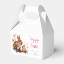 Aquarellfarbener Bunny Oster