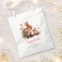 Aquarellfarbener Bunny Oster