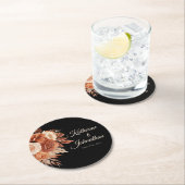 Aquarellfarbener Herbst Elegance Paper Untersetzer (Vor Ort)