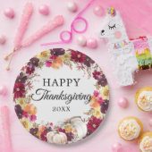 Aquarellfarbener Herbst Erntedank Pappteller (Party)