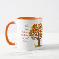 Aquarellfarbener Herbstbaum Lebensdauer ist Gleich
