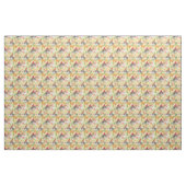 Aquarellfarbener Igel mit Pilzen und Apfel Stoff (Yard (91,4 cm))