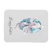 Aquarellfarbener Ribbon Wrapped Egon Oster Magnet (Horizontal)