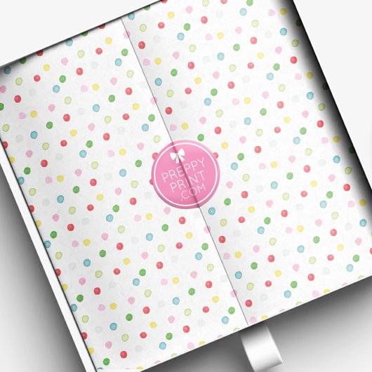 Aquarellfarbener Weihnachtskonfetti Seidenpapier