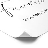 Aquarellfarbener Zitronenzweig - Gefälligkeiten ne Poster (Ecke)