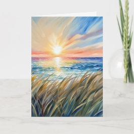 Aquarellfarbenes Beileid Karte