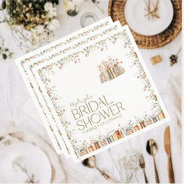 Aquarellfarbenes Blumenbuch Blumenkohl Party Serviette