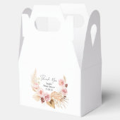 Aquarellfarbenes Brautparty Boho Pampas Geschenkschachtel (Geöffnet)