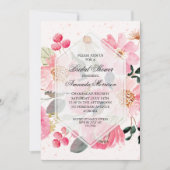 Aquarellfarbenes Brautparty Einladung (Vorderseite)