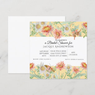 Aquarellfarbenes Brautparty Einladung