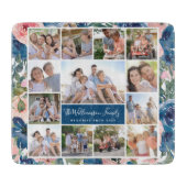 Aquarellfarbenes Foto Schneidebrett (Vorderseite)