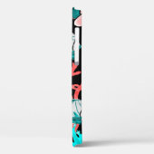 Aquarellfarbenes nahtloses Muster mit exotischen F Case-Mate iPhone Hülle (Rückseite / Links)