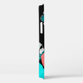 Aquarellfarbenes nahtloses Muster mit exotischen F Case-Mate iPhone Hülle (Rückseite / Rechts)