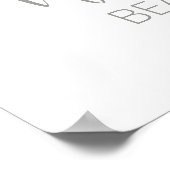 Aquarellfarbenes Sailboat Beach House Poster (Ecke)