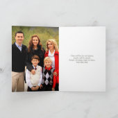 Aquarellfarbenes Weihnachtsgebäck Party Foto Einladung (Innenseite)