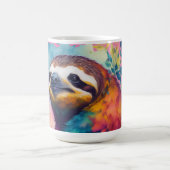 Aquarellfarbenrosa Kaffeetasse (Mittel)