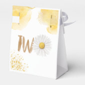 Aquarellfärbung am zweiten Geburtstag Geschenkschachtel (Rückseite)