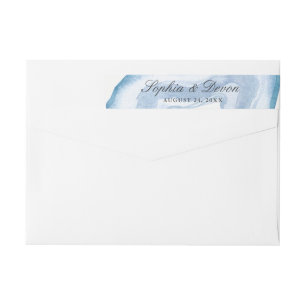 Aquarellfärbung   Blau  