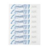 Aquarellfärbung | Blau | (Bogen)