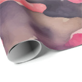 Aquarellfärbung Geschenkpapier (Rolleneckpunkt)