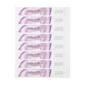 Aquarellfärbung | Lavendel | (Bogen)