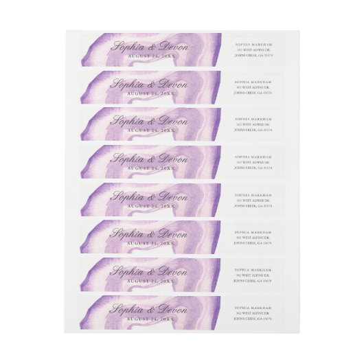 Aquarellfärbung | Lavendel | (Bogen)