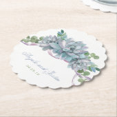 Aquarellfärbung mit Lila Band Untersetzer (angewinkelt)