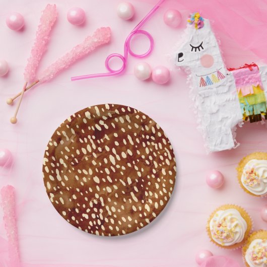 Aquarellfärbung Pappteller (Party)