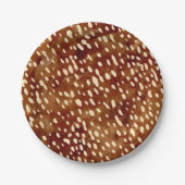 Aquarellfärbung Pappteller (Vorderseite)