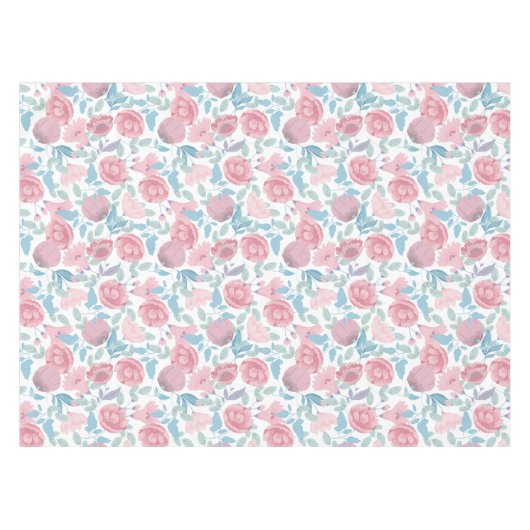 Aquarellfärbung Tischdecke (Vorderseite (Horizontal))