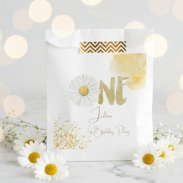 Aquarellfärbung zum ersten Geburtstag Geschenktütchen