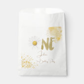 Aquarellfärbung zum ersten Geburtstag Geschenktütchen (Vorderseite)