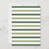 Aquarellfarm mit Chicks Baby Dusche Einladung (Rückseite)