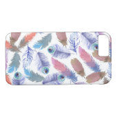 Aquarellfedern Case-Mate iPhone Hülle (Rückseite (Horizontal))