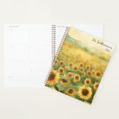 Aquarellfeld der Sonnenblumen Planer (Anzeige)