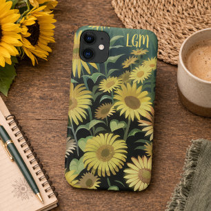Aquarellfeld mit gelben Wildblumen  Case-Mate iPhone Hülle