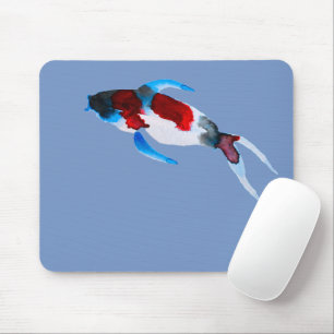 Aquarellfisch Mousepad
