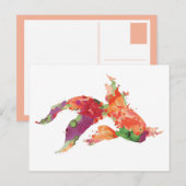 Aquarellfisch Postkarte (Vorne/Hinten)