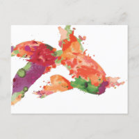 Aquarellfisch
