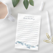 Aquarellfische Personalisiert Post-it Klebezettel