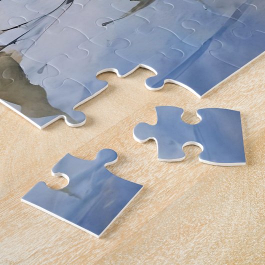 Aquarellfischerei Puzzle (Seite)