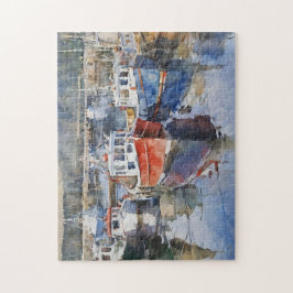 Aquarellfischerei Puzzle