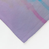 Aquarellfläche Fleecedecke (Ecke)