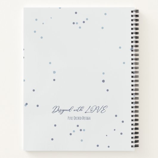 Aquarellfläche Notizblock (Rückseite)