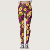Aquarellflächen Leggings (Vorderseite)