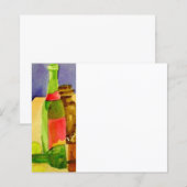 Aquarellflaschen (Vorne/Hinten)