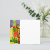 Aquarellflaschen (Stehend Vorderseite)